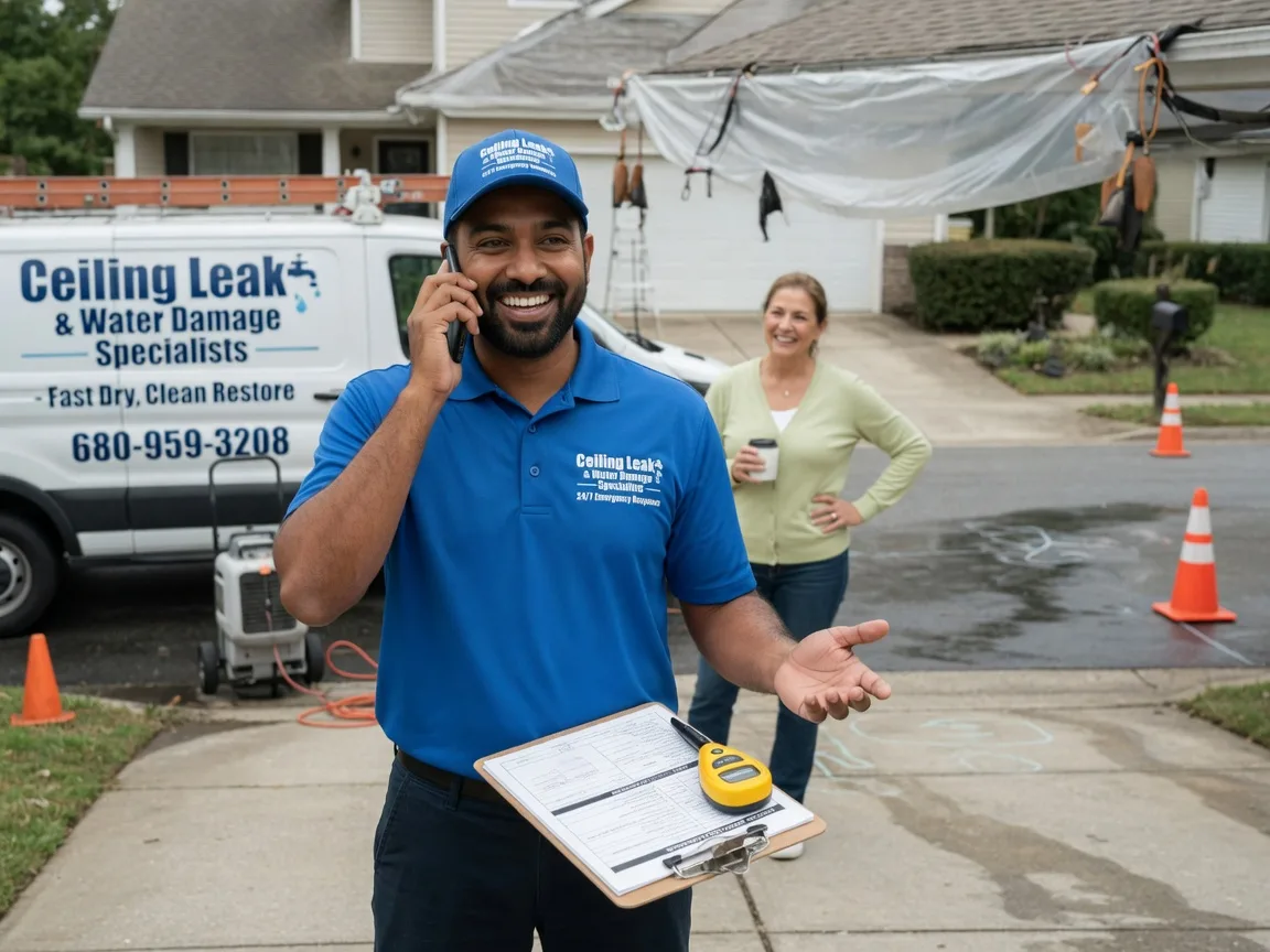 Ceiling Leak Cleanup Saint Albans, WV FAQs